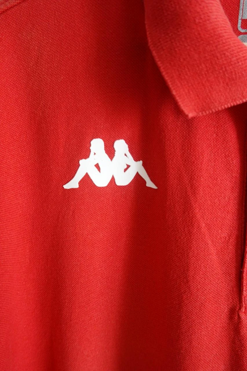 Polo Kappa AS Monaco FC vermelha tamanho GG – photo 13